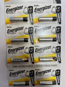 تصویر باطری نیم قلمی آلکالاین پاور انرجایزر energizer alkaline power 