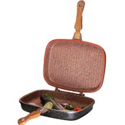 تصویر تابه رژیمی 32 سانت اویز EVIZ مشکی 