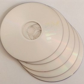 تصویر مجموعه 5 عددی DVD خام 