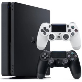 تصویر مجموعه کنسول بازی سونی مدل Playstation 4 Slim ریجن 2 کد CUH-2216B ظرفیت 1 ترابایت 