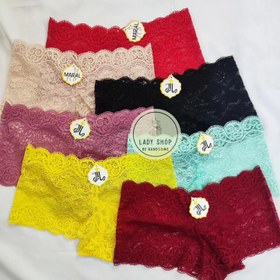 تصویر شورت مدل جنیفری زنانه(گیپور) Women’s underwear