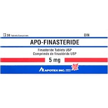 تصویر APO-FINASTERIDE قرص آپوفیناستراید USP 5 میلی گرم درمان کچلی و طاسی APO-FINASTERIDE Finasteride Tablets USP Comprimés de finastéride USP 5 mg