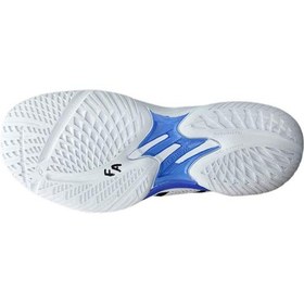 تصویر کفش والیبال اسیکس اسکای الیت سفید آبی Asics Sky Elite ff 2 White Blue 