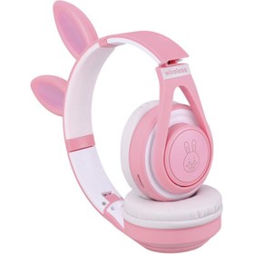 تصویر هدفون بلوتوثی رم خور Rabbit Ear KE-11 Rabbit Ear KE-11 Bluetooth Headset