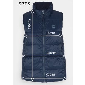 تصویر جلیقه زنانه گپ مدل logo puffer vest 