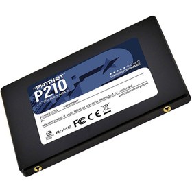 تصویر حافظه SSD اینترنال پاتریوت مدل P210 SSD SATA3 ظرفیت 512 گیگابایت Patriot P210 512GB SATA3 Internal SSD