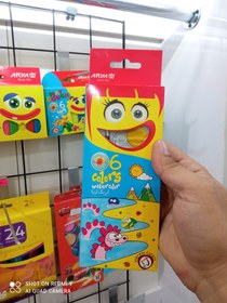 تصویر آبرنگ ۶ رنگ آریا 