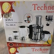 تصویر آبمیوه گیرچهارکاره لمسی تکنو مدل Ts-385 techo