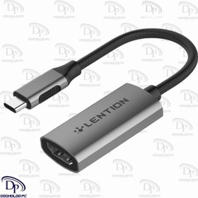 تصویر مبدل USB-C به HDMI لنشن مدل CU607H 