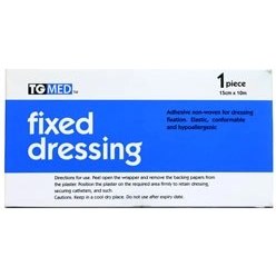 تصویر چسب حصیری 15cmx10m تی جی مد TG Med fixed Dressing Glue 15 cm x 10 m