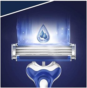تصویر تیغ ژیلت بلوتری بسته 3عددی بارکد 9664 