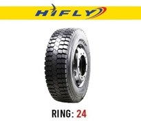 تصویر لاستیک خودرو های فلای مدل HH311 (گل عقب، معدنی) سایز 12.00R24 (325/95R24) 