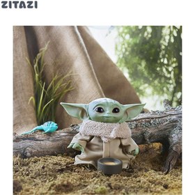 تصویر عروسک سخنگوی بیبی یودا Baby Yoda Star Wars The Child Talking Plush Toy