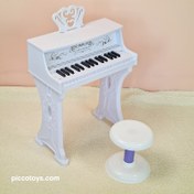 تصویر پیانو اسباب بازی مدل 9538 با میکروفون و صندلی 