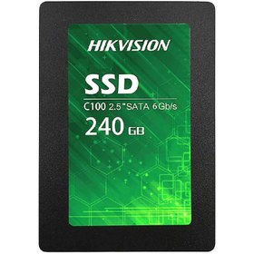 تصویر اس اس دی 240 گیگابایت 2.5 اینچ SATA هایک ویژن مدل C100 ا Hikvision C100 240GB SATA 3.0 Internal SSD Hikvision C100 240GB SATA 3.0 Internal SSD