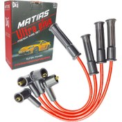 تصویر وایر شمع ماتیاس تقویتی VIP وانت نيسان زيمنس يورو 4 Reinforcement spark plug wire plus+ Nissan Euro4 Siemens