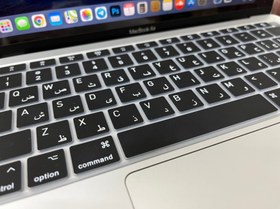 تصویر کاور کیبورد صورتی مک بوک ایر MacBook Air 2020 MacBook Air 2020 pink keyboard cover