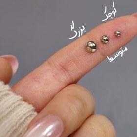 تصویر پیرسینگ فیک چسبی 