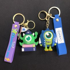 تصویر جاسوئیچی سیلیکونی کارتونی طرح مایک 