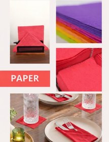 تصویر دستمال سفره 20 برگی 