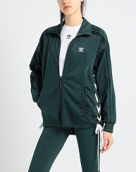 تصویر سویشرت زنانه Adidas (HK5073) Jaket Adidas Wanita LACED TRACKTOP HK5073