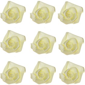 تصویر گل تزئینی مدل Y843 بسته 9 عددی 