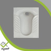تصویر توالت ایرانی گلسار مدل یاس ریم بسته درجه ۱ 