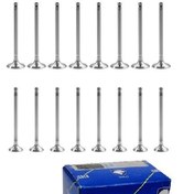 تصویر مجموعه 8 عدد سوپاپ دود و 8 عدد سوپاپ هوا موتور TU5 و ایساکوTU5P 