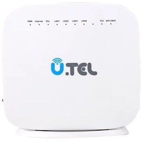 تصویر مودم روتر VDSL2/ADSL2 Plus بی سیم یوتل مدل V304F 