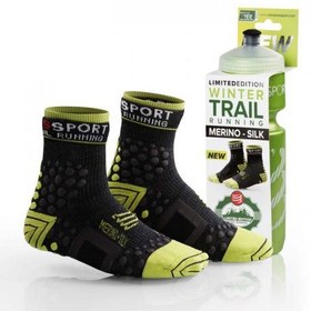 تصویر جوراب رانینگ نیم ساق Compressport مدل Winter Trail 