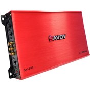 تصویر آمپلی فایر ساووی مدل SV-504 SAVOY SV-504 Car Amplifier