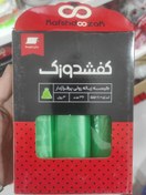 تصویر کیسه زباله رولی کفشدوزک سایز ۵۵ در ۸۰ سانتی متر ۳ عدد 