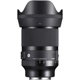 تصویر لنز سیگما Sigma 35mm f 1.4 DG DN Art Lens for Sony E در حد نو 