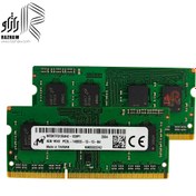 تصویر رم 4 گیگابایت ddr3l لپ تاپ باس 14900/1866mhz برند میکرون 