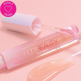 تصویر بالم لب ابریشم مرطوب کننده و مغذی لب هودا بیوتی اصل Huda beauty Silk Balm Hydrating and Nourishing Lip Balm