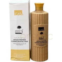 تصویر پروتئین موی کاسا، اکسیر جادویی برای موهای آسیب‌دیده و وز، با فرمولاسیونی غنی از پروتئین و روغن آرگان، موهایتان را به طور کامل احیا و بازسازی می‌کند. این محصول 