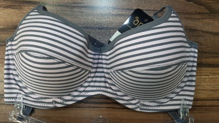 تصویر سوتین تک زنانه ،تمام نخی ، فنردار ، برند آنیت ترک، سبک، راحت و مناسب لباس‌های یقه‌باز 