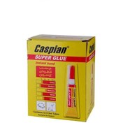 تصویر چسب قطره ای کاسپین مدل super glue حجم 3 گرم بسته 12 عددی 