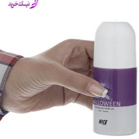 تصویر دئودورانت رولی زنانه Halloween حجم 60میل نایس پاپت Nice Puppet Halloween Deodorant Roll On For Women 60ml