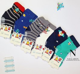 تصویر جوراب بچگانه کوکو فضایی 