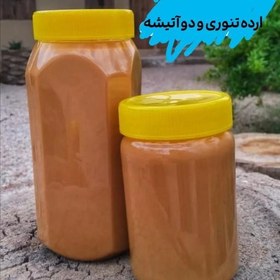 تصویر ارده کنجد تنوری دوآتیشه (تهیه شده از کنجد درجه یک ایرانی) 