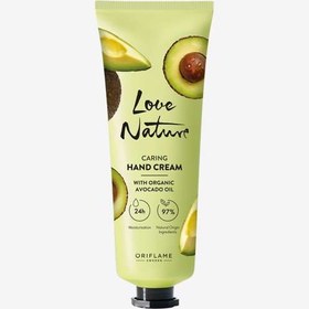 تصویر کرم دست طبیعی و ارگانیک لاونیچر Love Nature organic hand cream