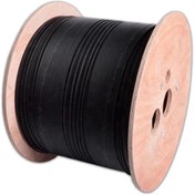 تصویر کابل دراپ فیبر نوری ۲ کور ۲ مهار 