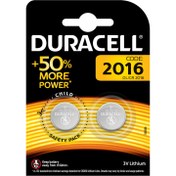 تصویر باتری سکه‌ ای دوراسل مدل 2016 Duracell 2016 Lithium Battery