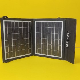 تصویر شارژر موبایل خورشیدی ۱۰ وات SUNPOWER 