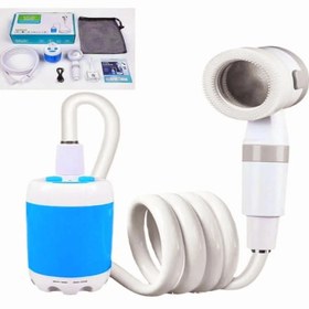 تصویر دوش کمپینگ شارژی Electric Shower مدل پرتابل موبایل - ترند روز Electric Shower Portable Mobile