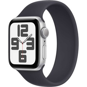 تصویر اپل واچ SE 2 آلومینیوم استارلایت با بند اسپرت سیلیکون استارلایت Apple Watch SE 2 Starlight Aluminum Case with Starlight Sport Band