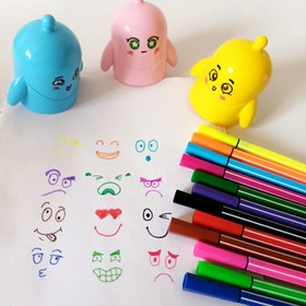 تصویر ماژیک رنگ آمیزی 