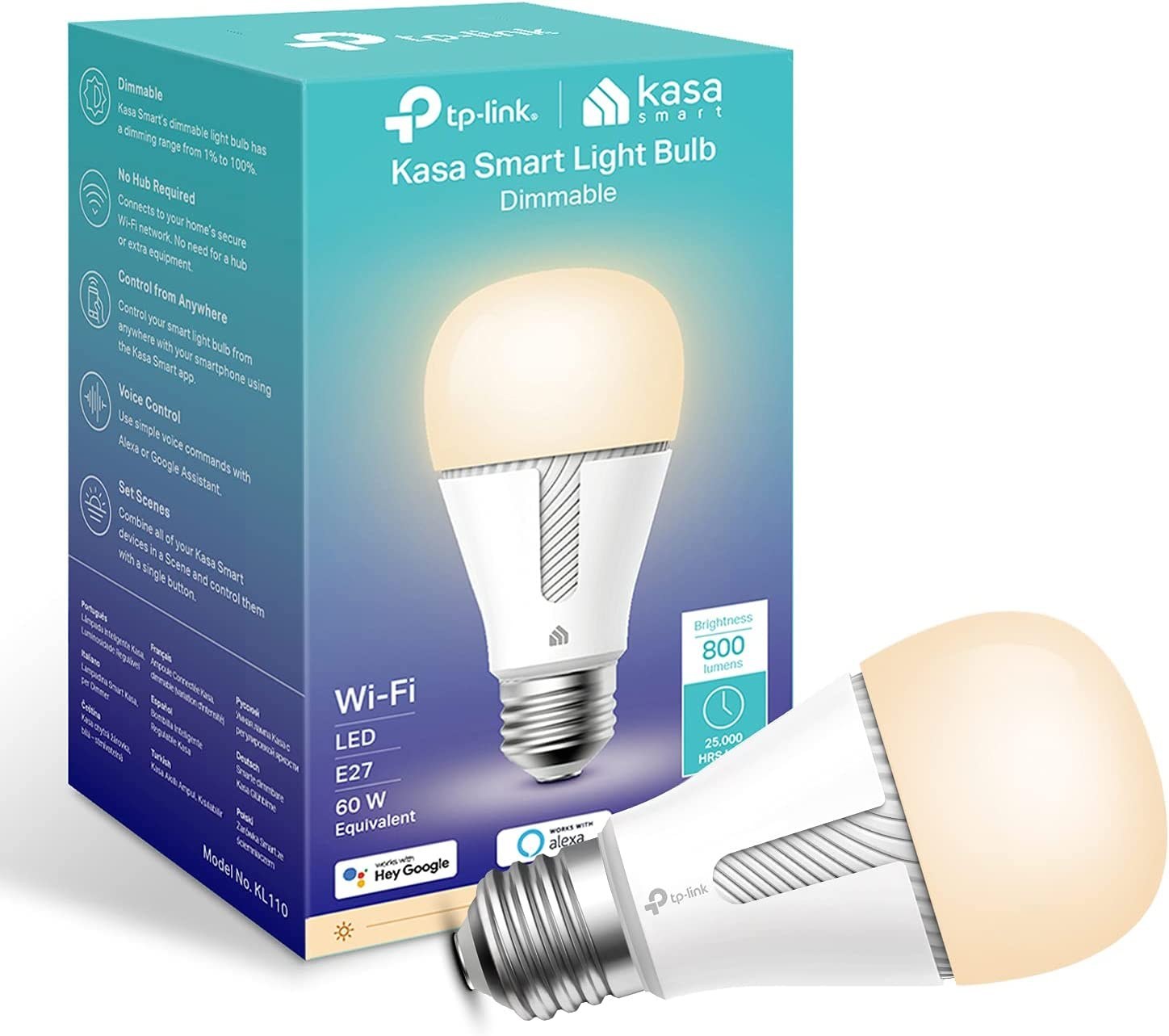 TP-Link Tapo L510B LED Smart Light Bulbs (4 Pack) - WiFi, B22 (Bayonet –  Smart Kiwis - DIY Home Security