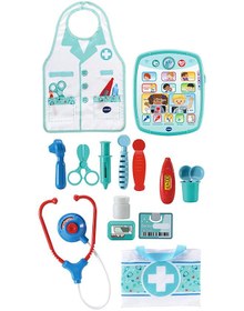 تصویر کیت پزشکی هوشمند - اسباب‌بازی نقش‌آفرینی پزشک برند vtech Smart Medical Kit Doctor'S Role Play Kit Toy